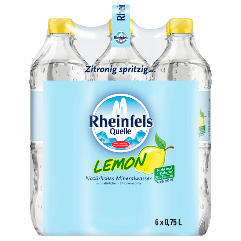 Rheinfels Quelle Lemon 6x0,75l